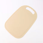 Rectangular plastic cutting board for effective kitchen food prep