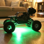 Rechargeable outdoor RC crawler vehicle with humidifier spray