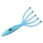 Five-finger head massager designed for effective stress relief