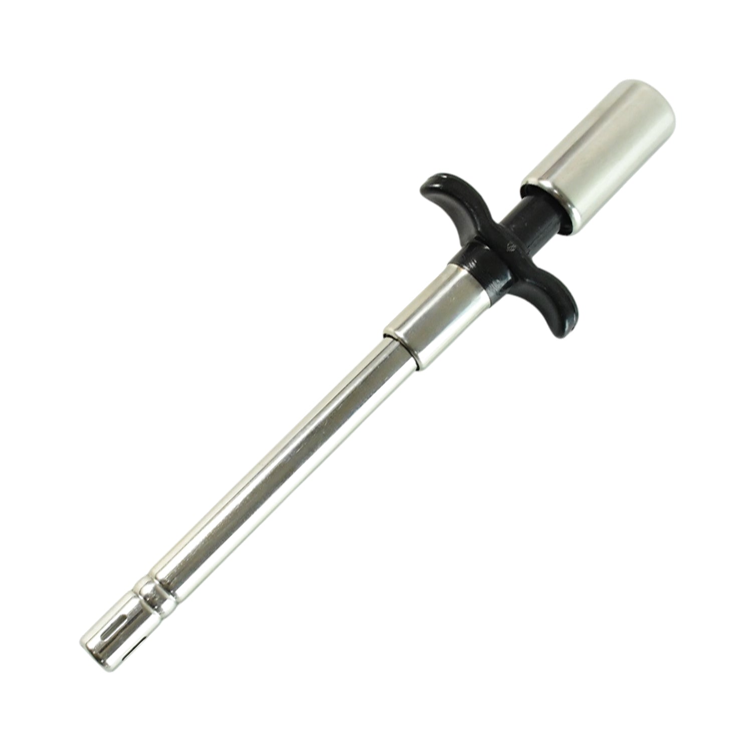 Gas stove lighter with long shaft ready to ignite the flame