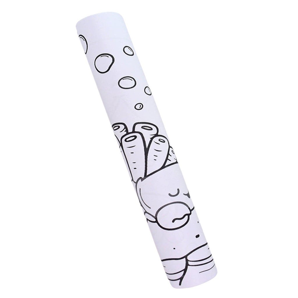 Space explorer themed large coloring roll suitable for kids creative play