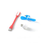 Travel-friendly 3 in 1 USB mini gadget combo set