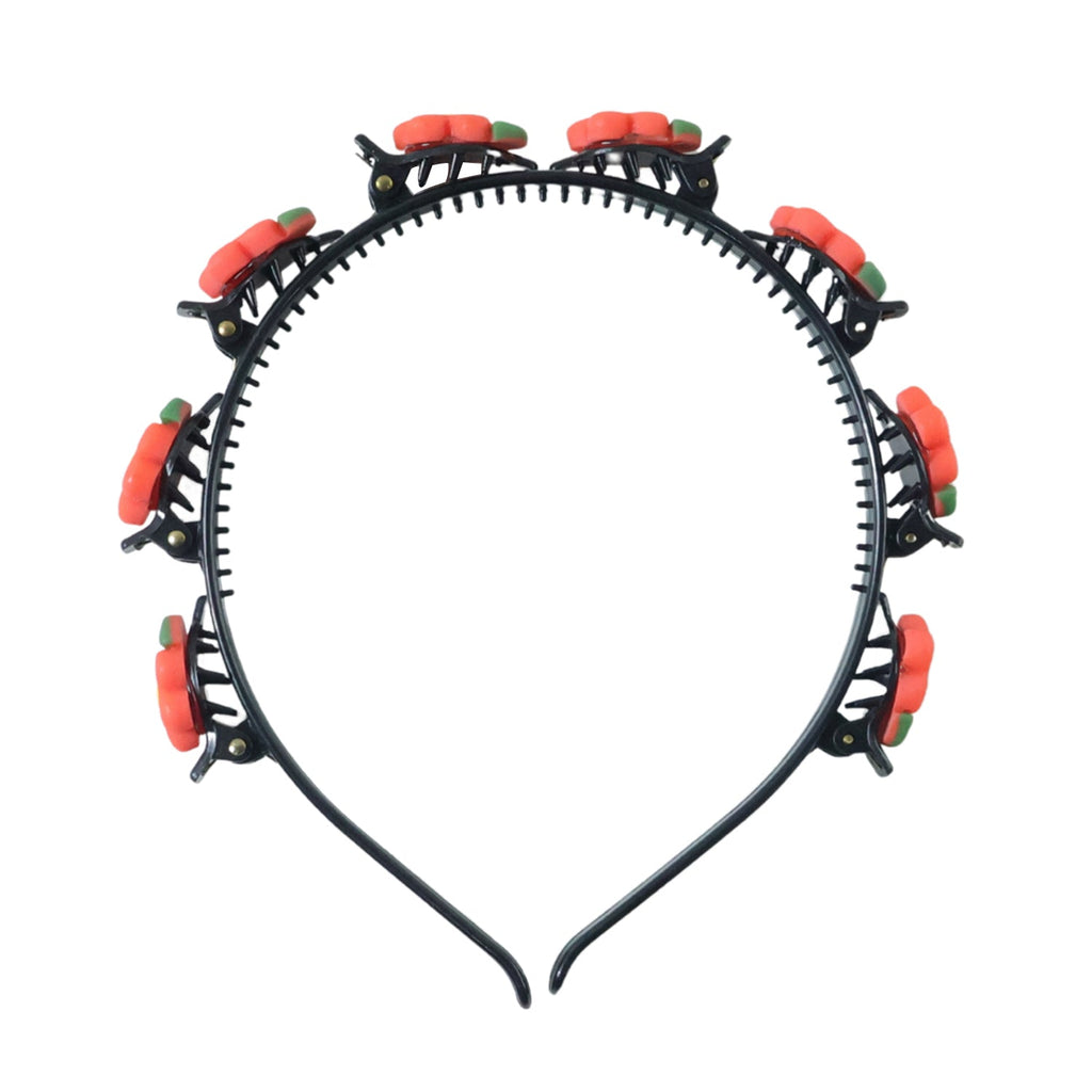 Neatly styled hair with fashionable headband