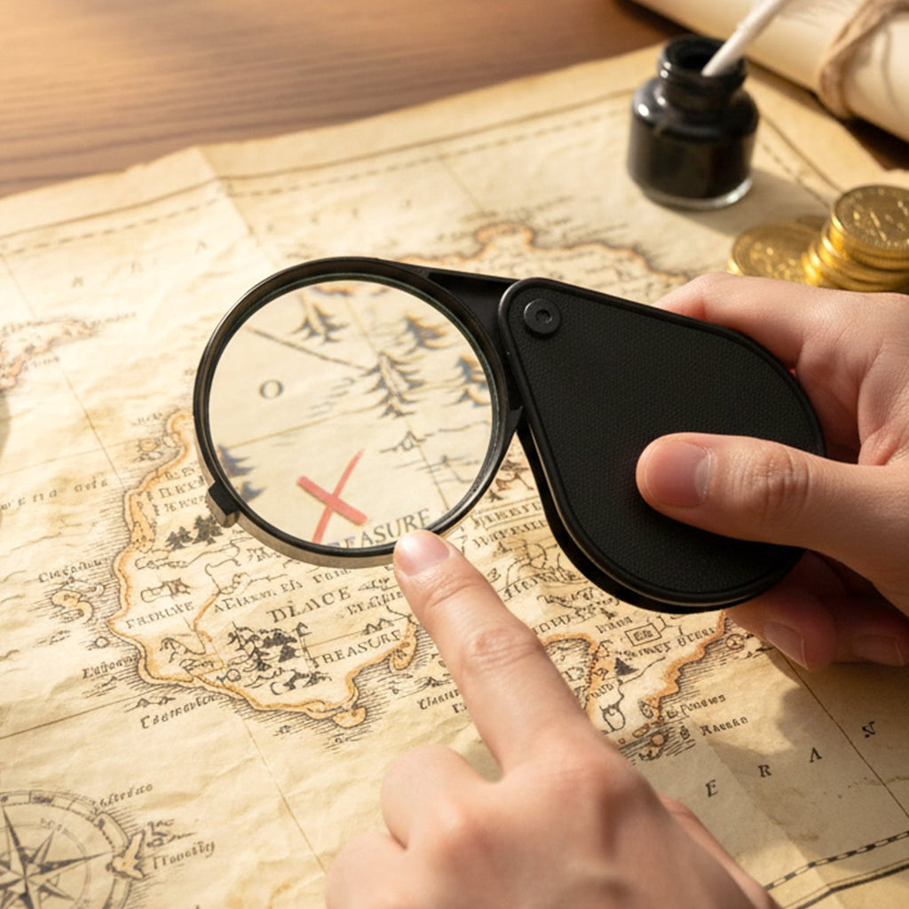 Clear vision reading glass for small fonts and fine details