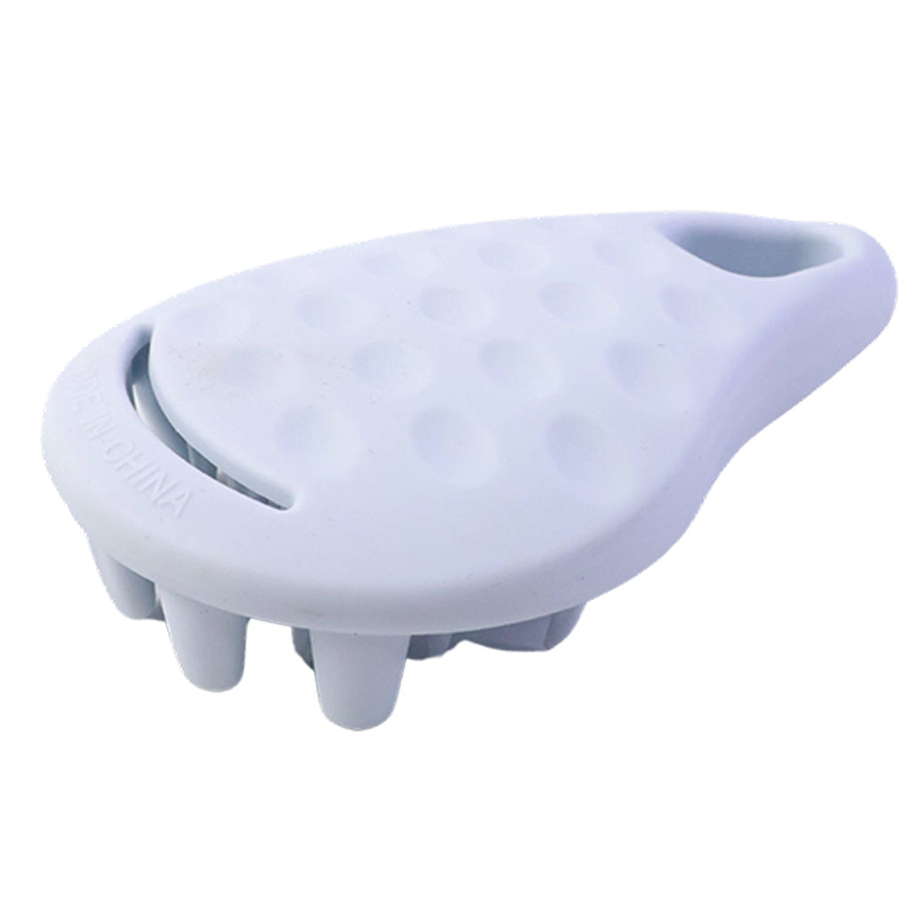 Ergonomic grip shampoo brush for comfortable scalp massage