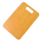 Wooden chopping board showcasing dual sides for cooking and serving