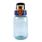 Leak-proof water bottle featuring safety lock to prevent spills