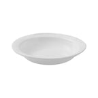 Round deep serving bowl suitable for hot and cold dishes