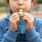 Colorful sports whistle for outdoor games and training