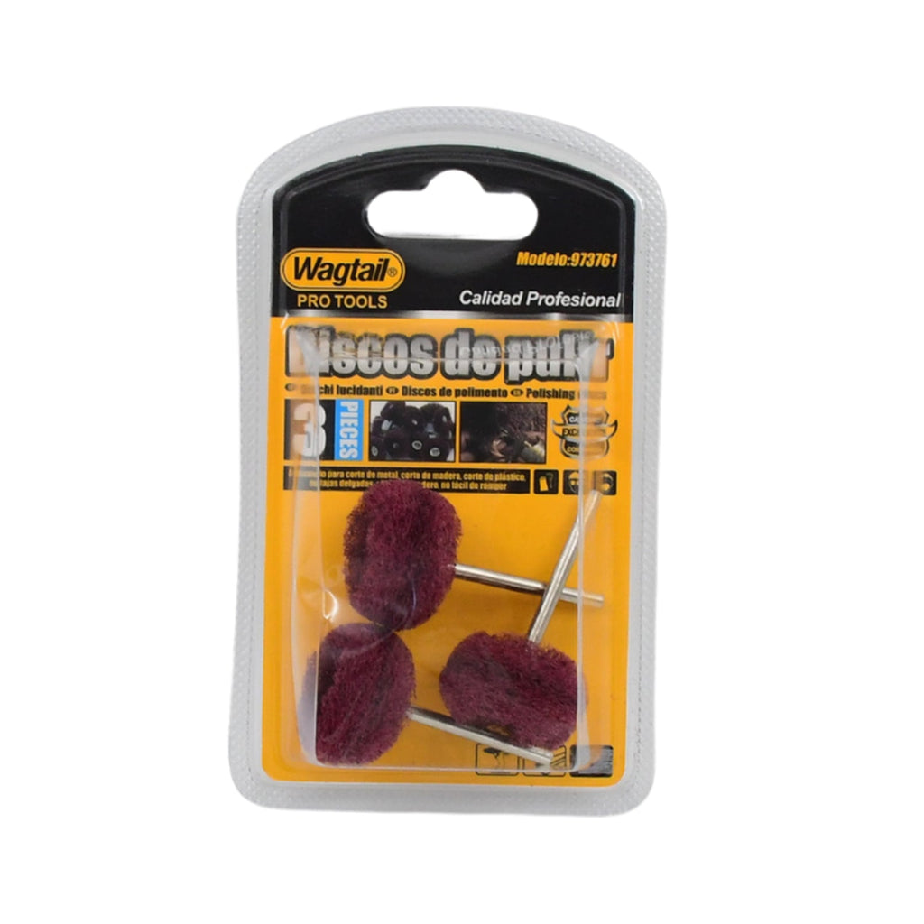 Mini brush polishing kit for intricate polishing jobs