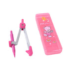 Fun Form school geometry kit with kids compass and pencil holder