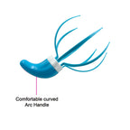 Relaxing scalp massager for promoting blood circulation.