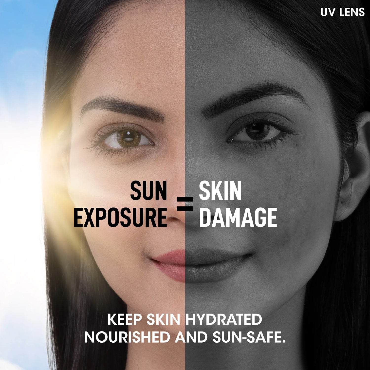 Lightweight and fast-absorbing Hyaluronic Sunscreen SPF 50 in 50 ML tube