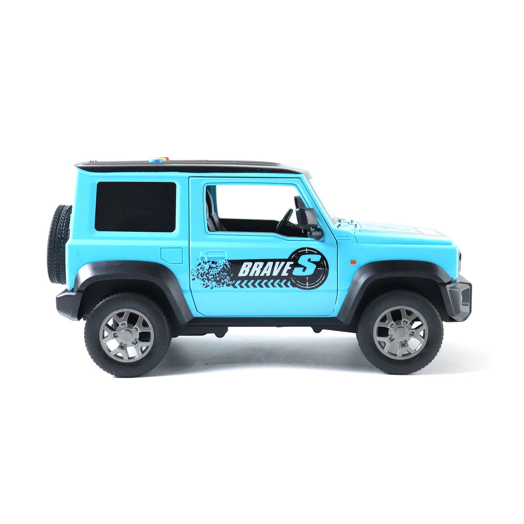 Colorful off-road toy vehicle with lights and sound for kids