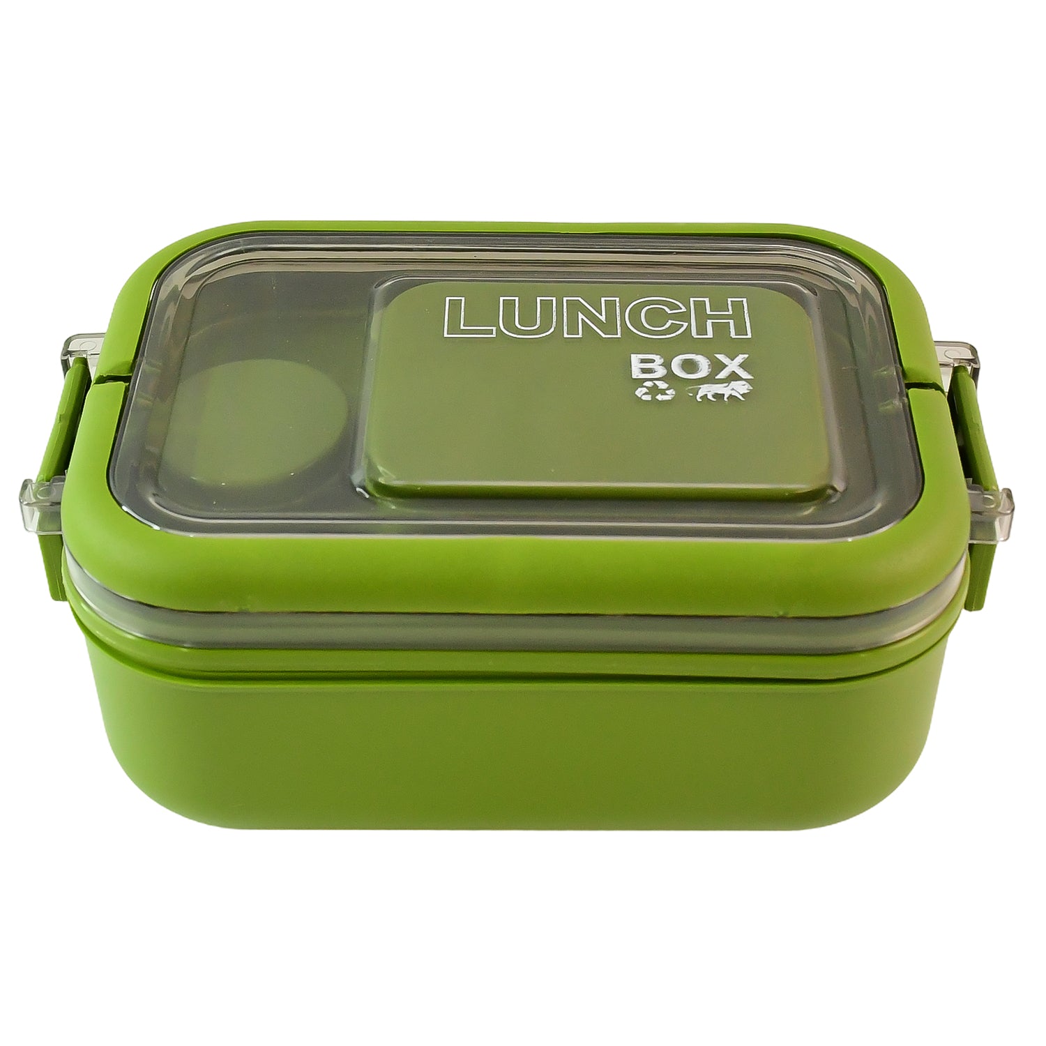 Lunch box showcasing quick snap compartments perfect for meal separation