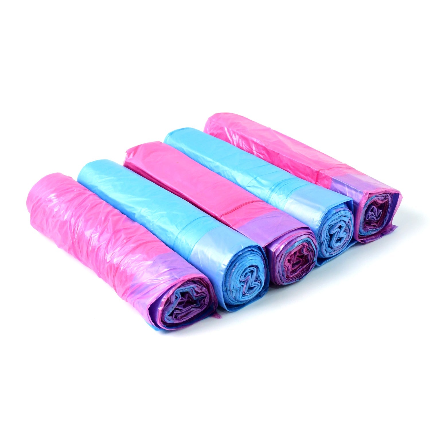 Multipurpose biodegradable garbage bag rolls suitable for wet and dry waste collection