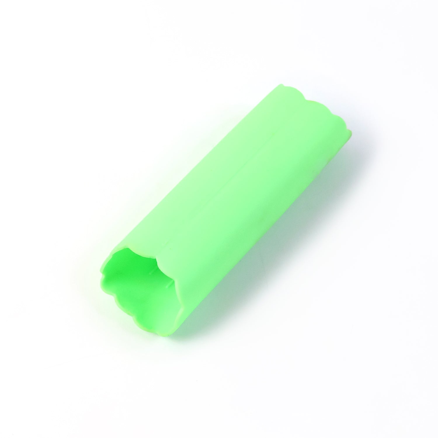 Close-up of silicone garlic peeling tube material