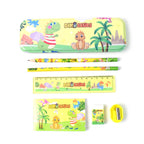 Eraser and sharpener with fun dinosaur design for kids