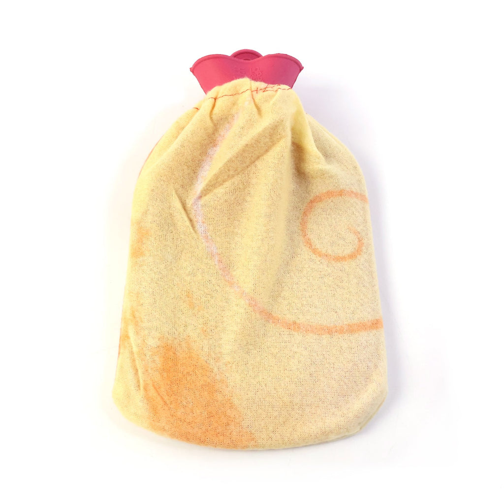 Winter warmth hot water bag designed with soft fabric cover for cozy heat