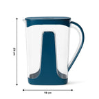 Transparent large capacity water jug suitable for juice and milk