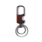 Metal key holder with multiple keys attached, durable design