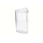 Leak-proof pantry storage jar holding essential dry food items