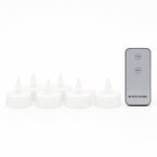 LED candle light set arranged for indoor decorative lighting
