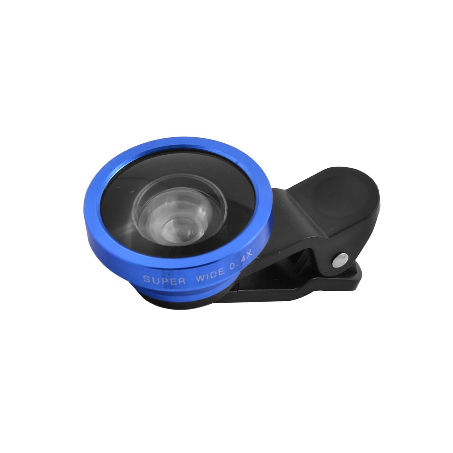 Clip-on wide-angle selfie lens with portable design