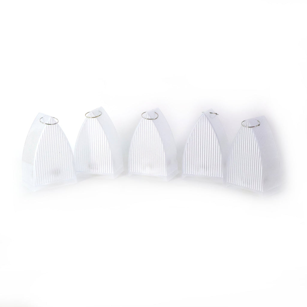 Elegant flicker-free LED flame lanterns for safe festive celebration lighting