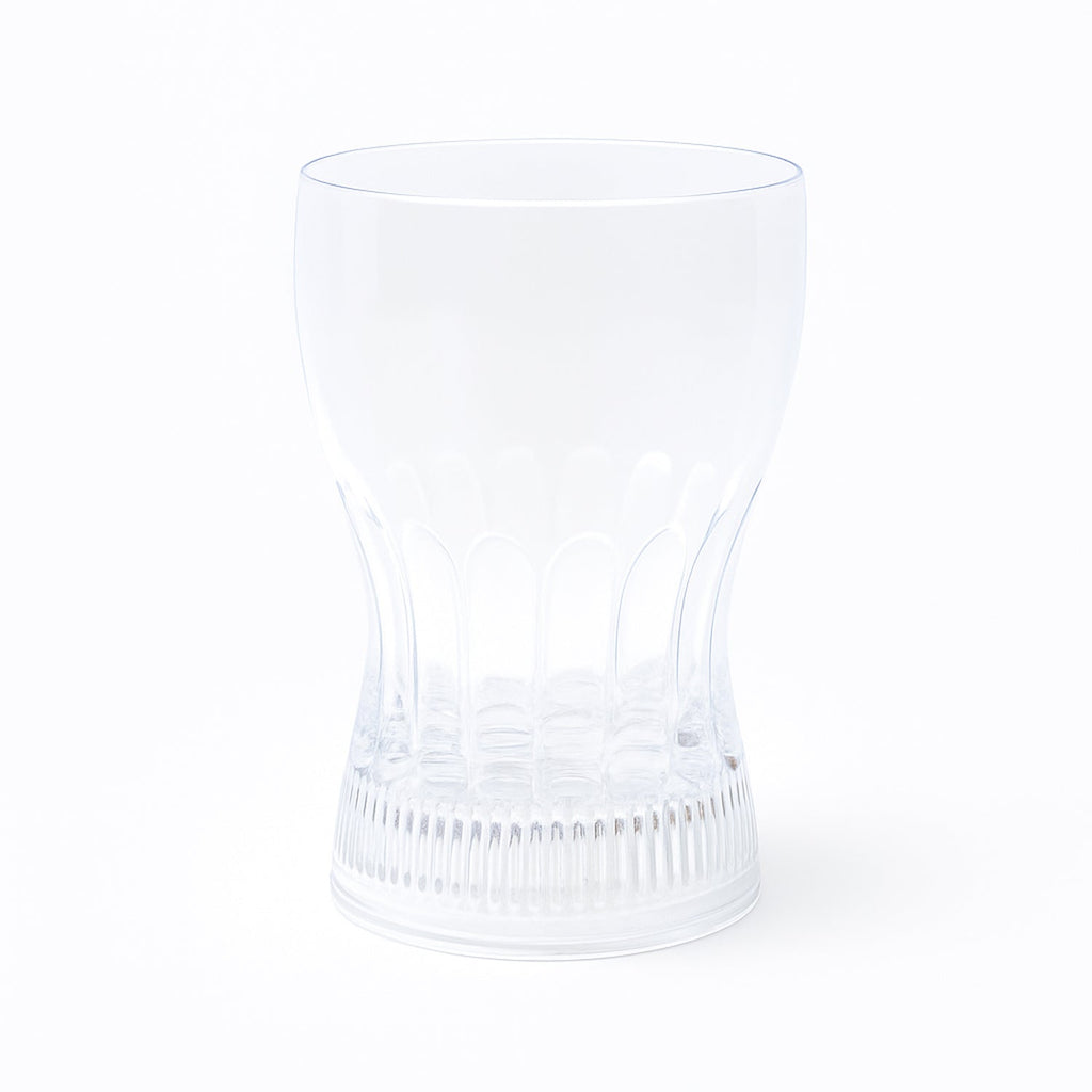 LED Light Glass filled with a beverage showcasing its glowing, multicolor effect.