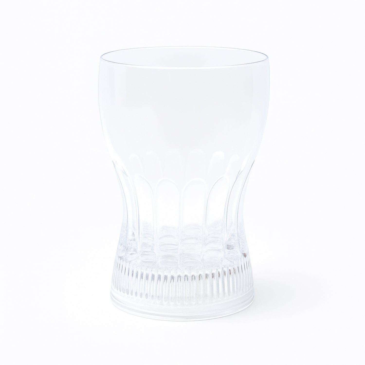 LED Light Glass filled with a beverage showcasing its glowing, multicolor effect.