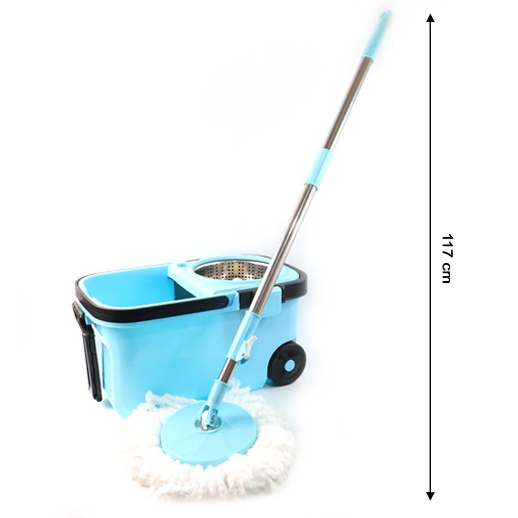 360° Spin Mop easy to maneuver bucket for household and office use