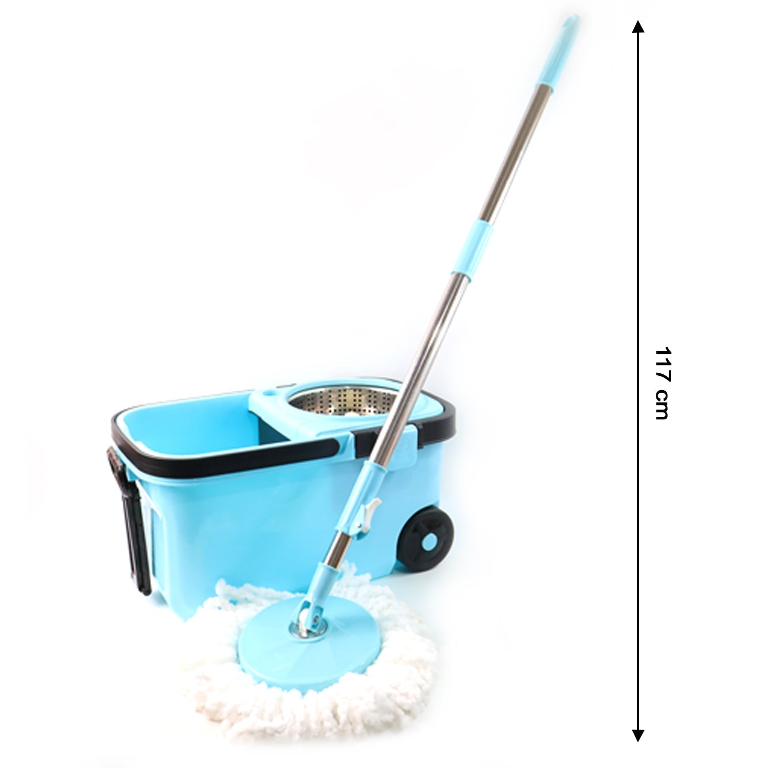 360° Spin Mop easy to maneuver bucket for household and office use