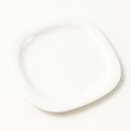 White durable dinner plate 32 cm designed for both home and commercial use