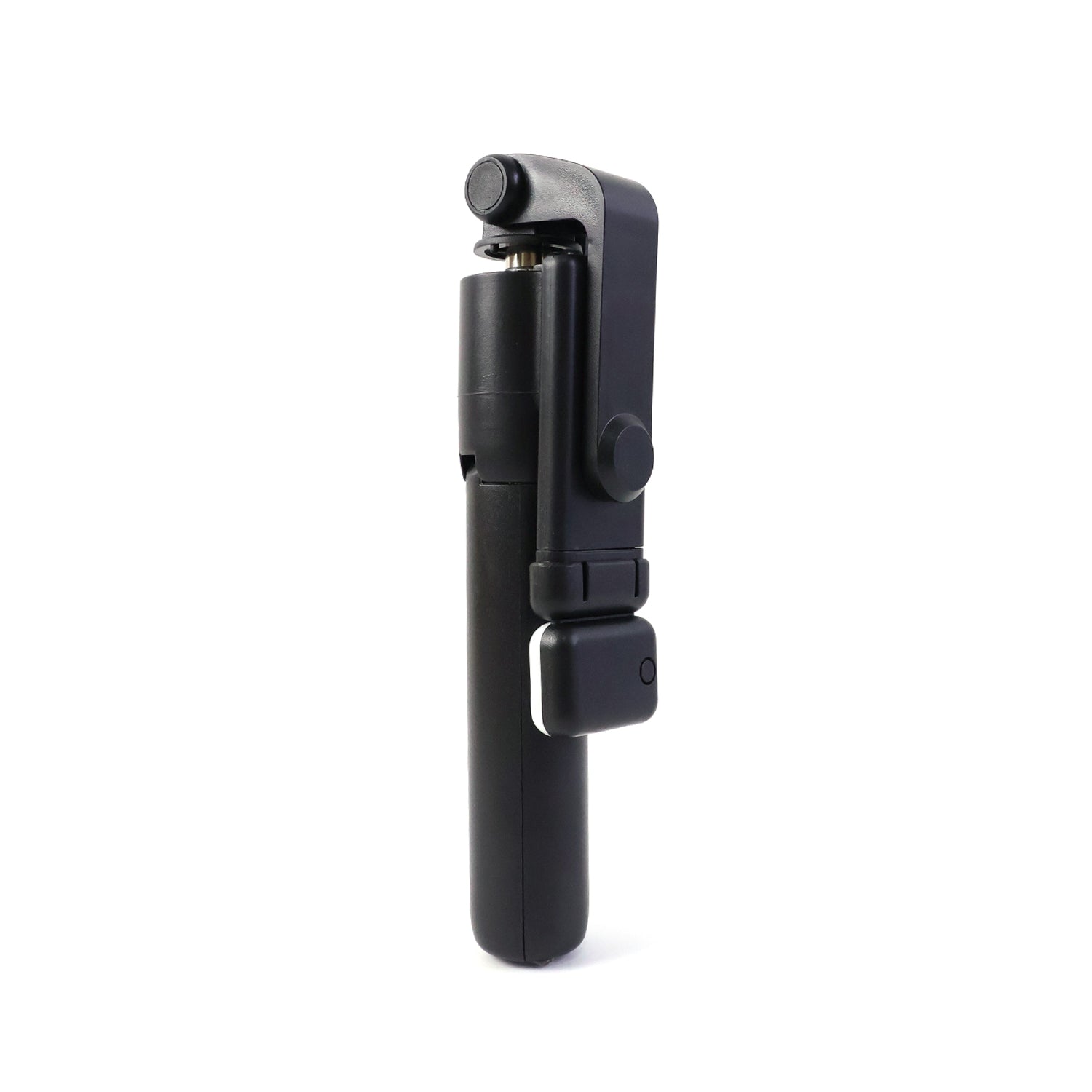 Selfie stick featuring built-in LED light for enhanced illumination