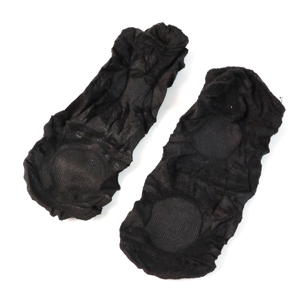 Invisible socks showcasing anti-slip heel design