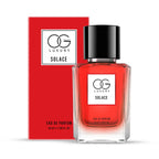 Luxury Solace Eau De Parfum spray bottle displayed elegantly