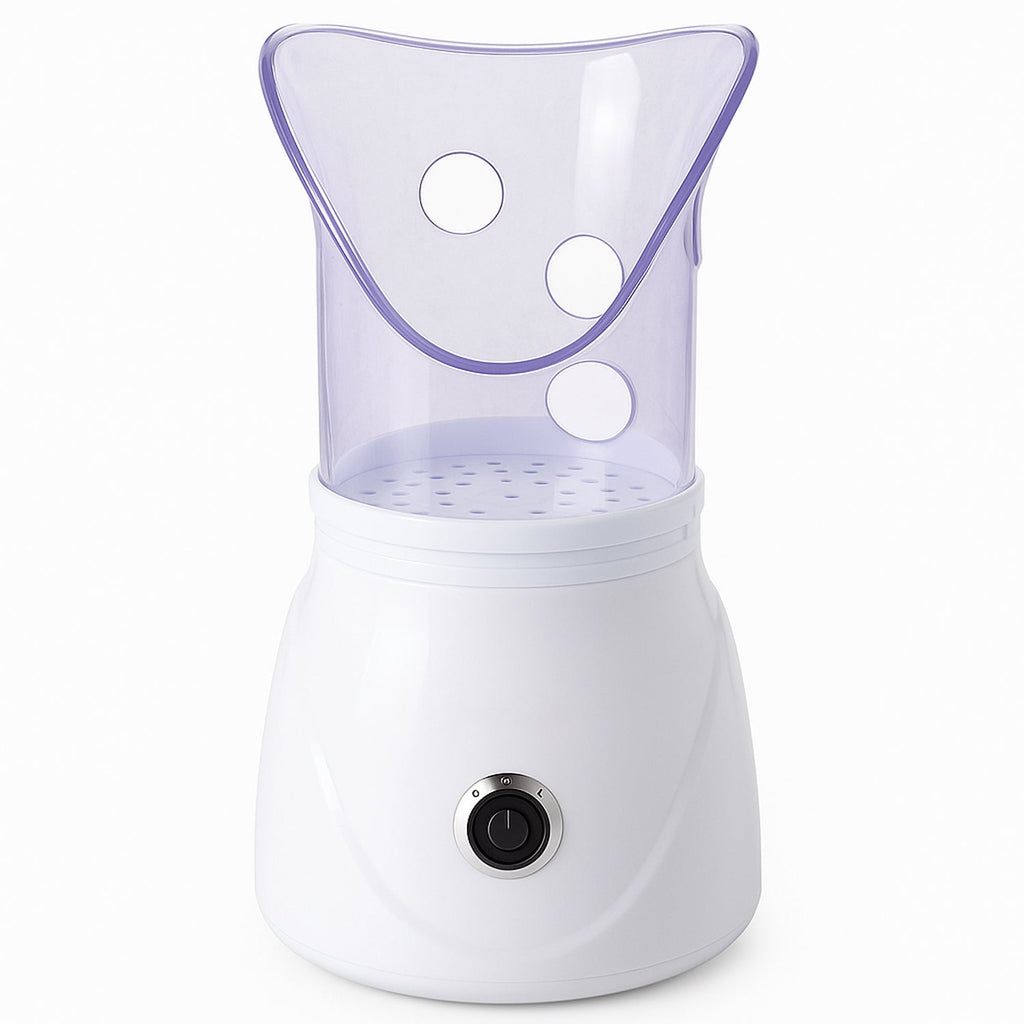 Ionic steam facial steamer used for beauty and cold relief