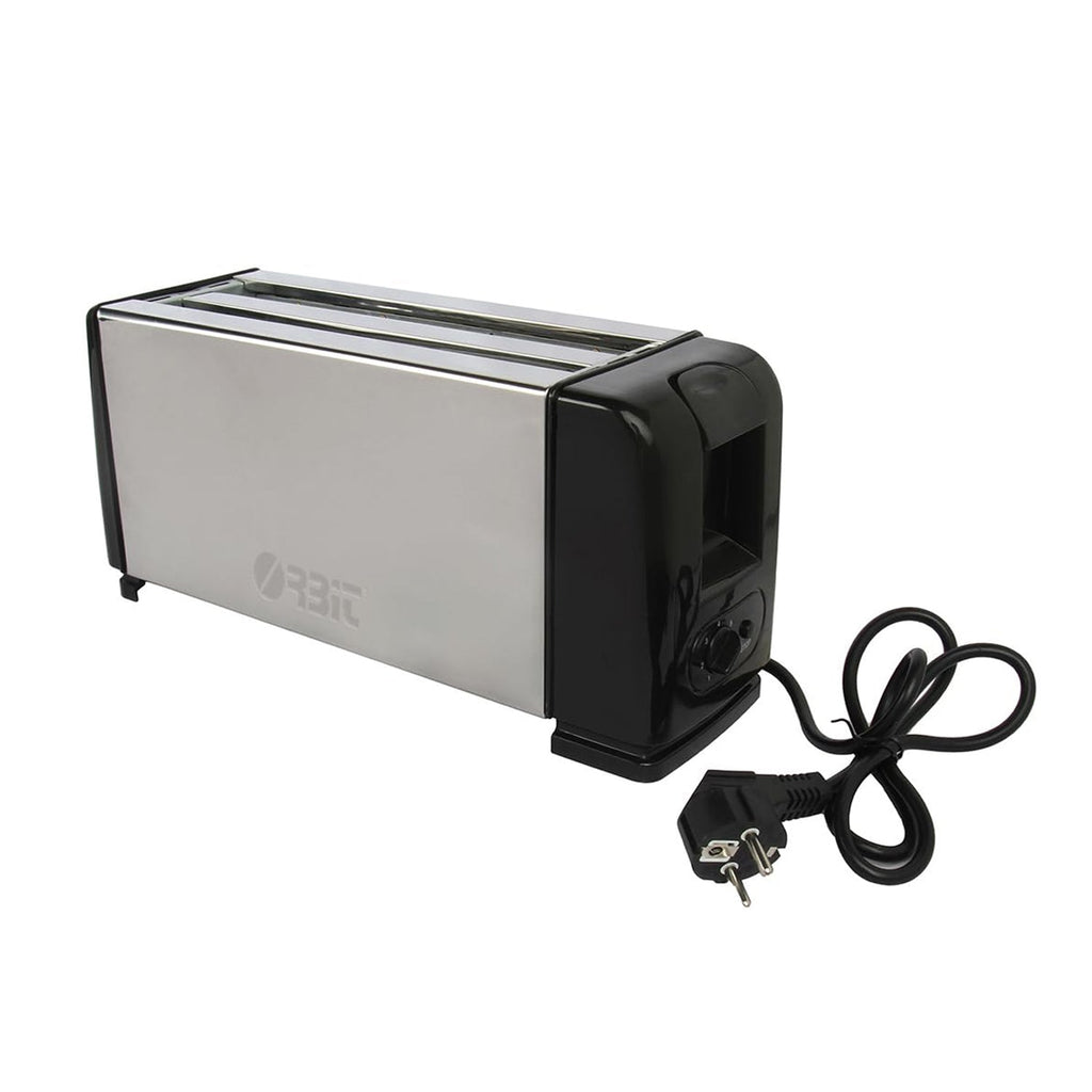Removable crumb tray of Orbit pop-up toaster for easy cleaning