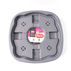 Plastic heavy duty household tool trolley with anti-slip design