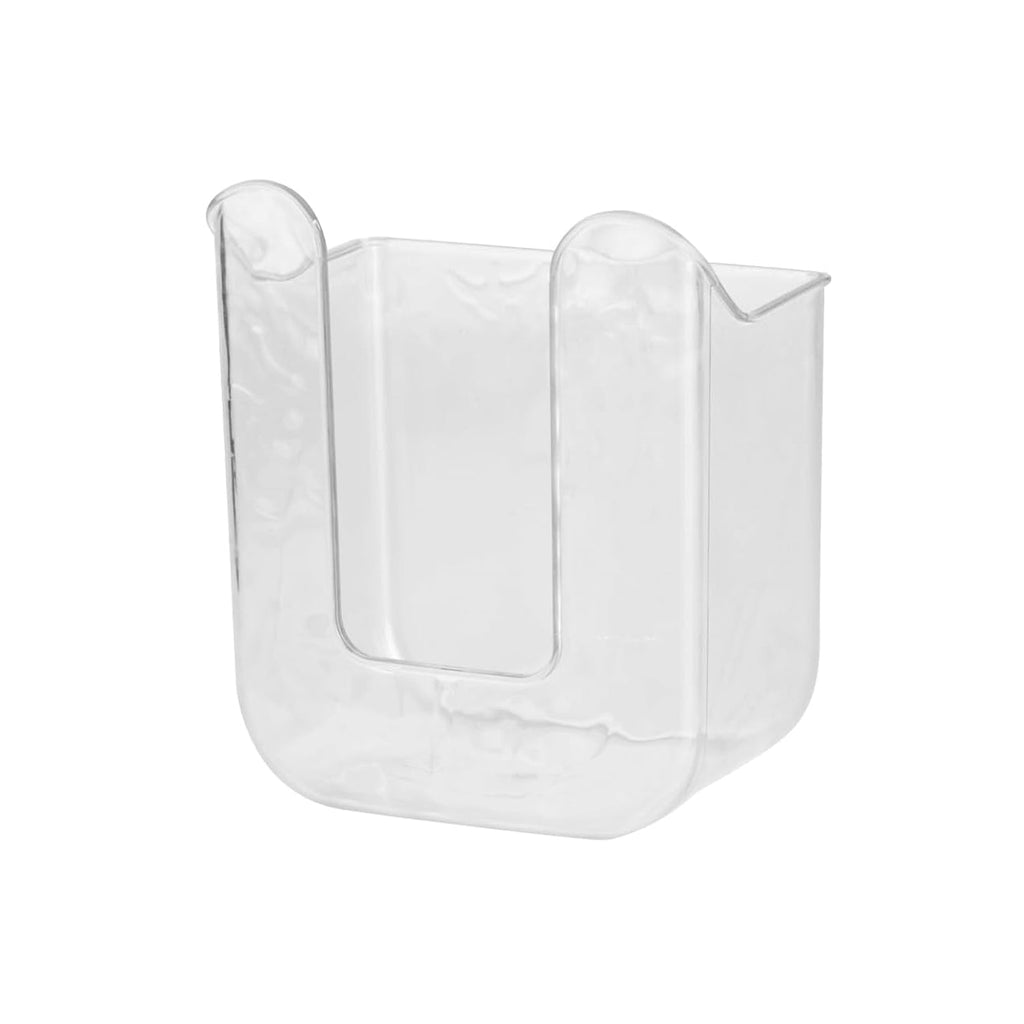 Bathroom setting featuring wall-mounted tissue dispenser holder