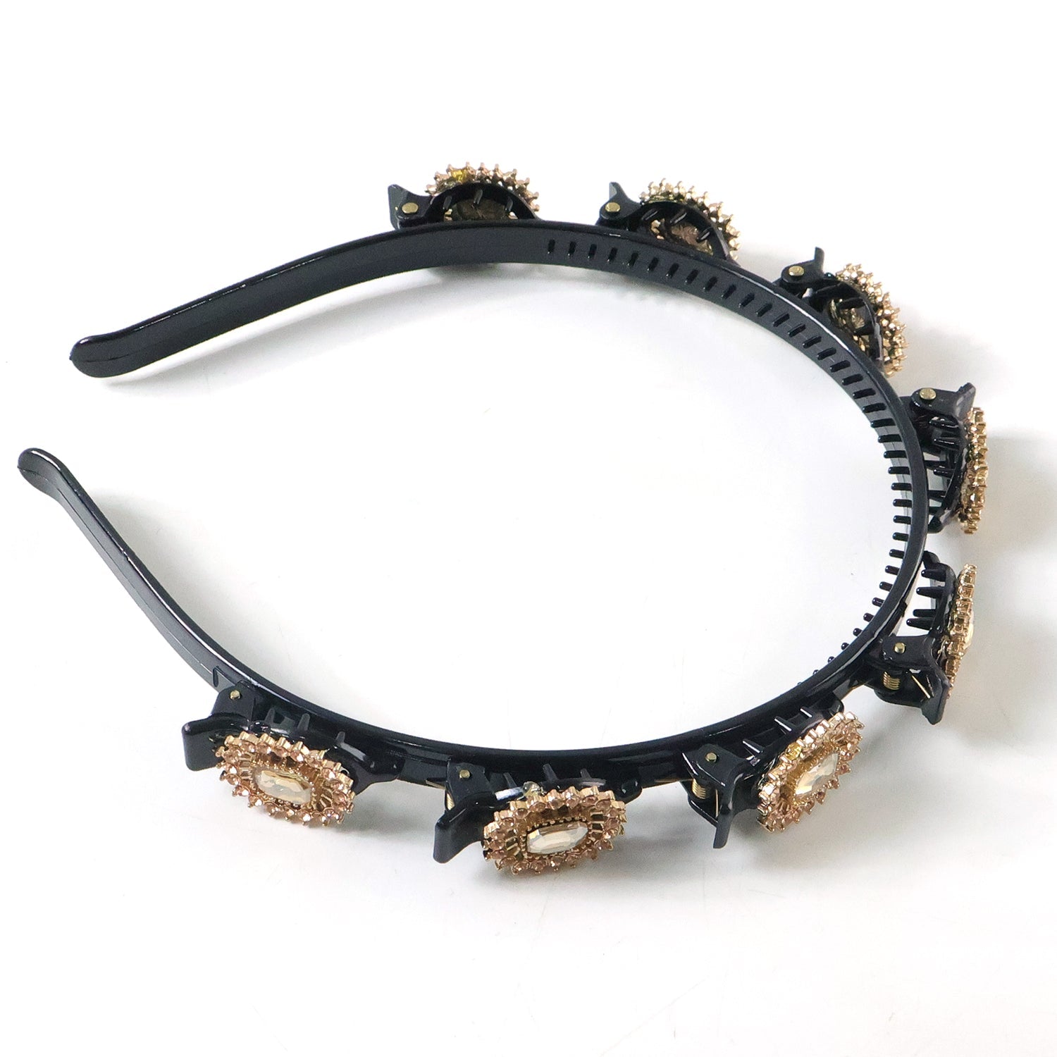Luxury gold hairband accessory for women