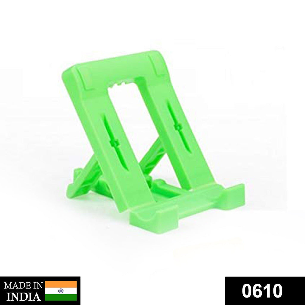Portable mobile stand with adjustable steps shown from an angle.