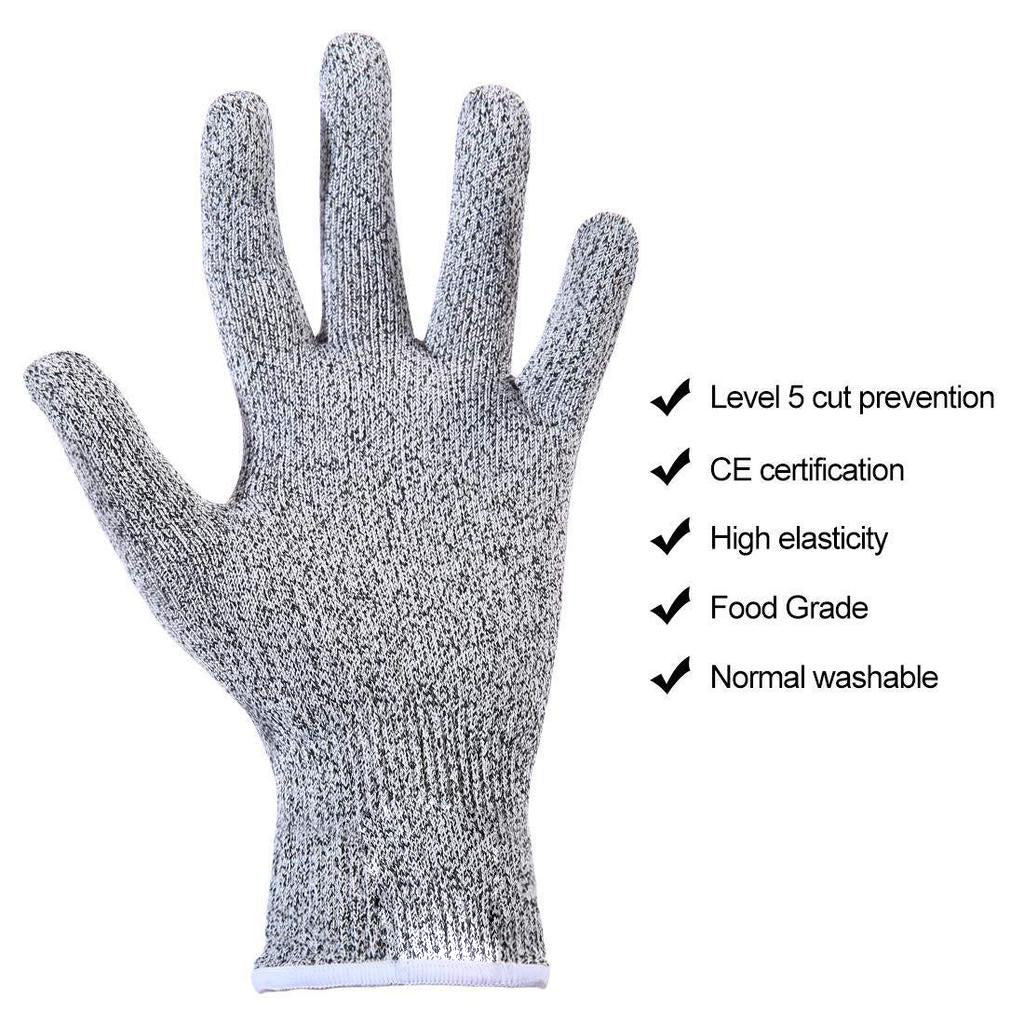 Durable cut-proof gloves offering versatile hand protection for diverse needs.