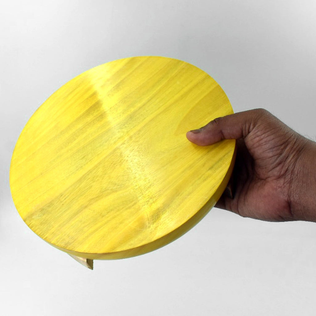 Top-down view of the sleek FitFuzion Round Roti Maker in a modern kitchen.