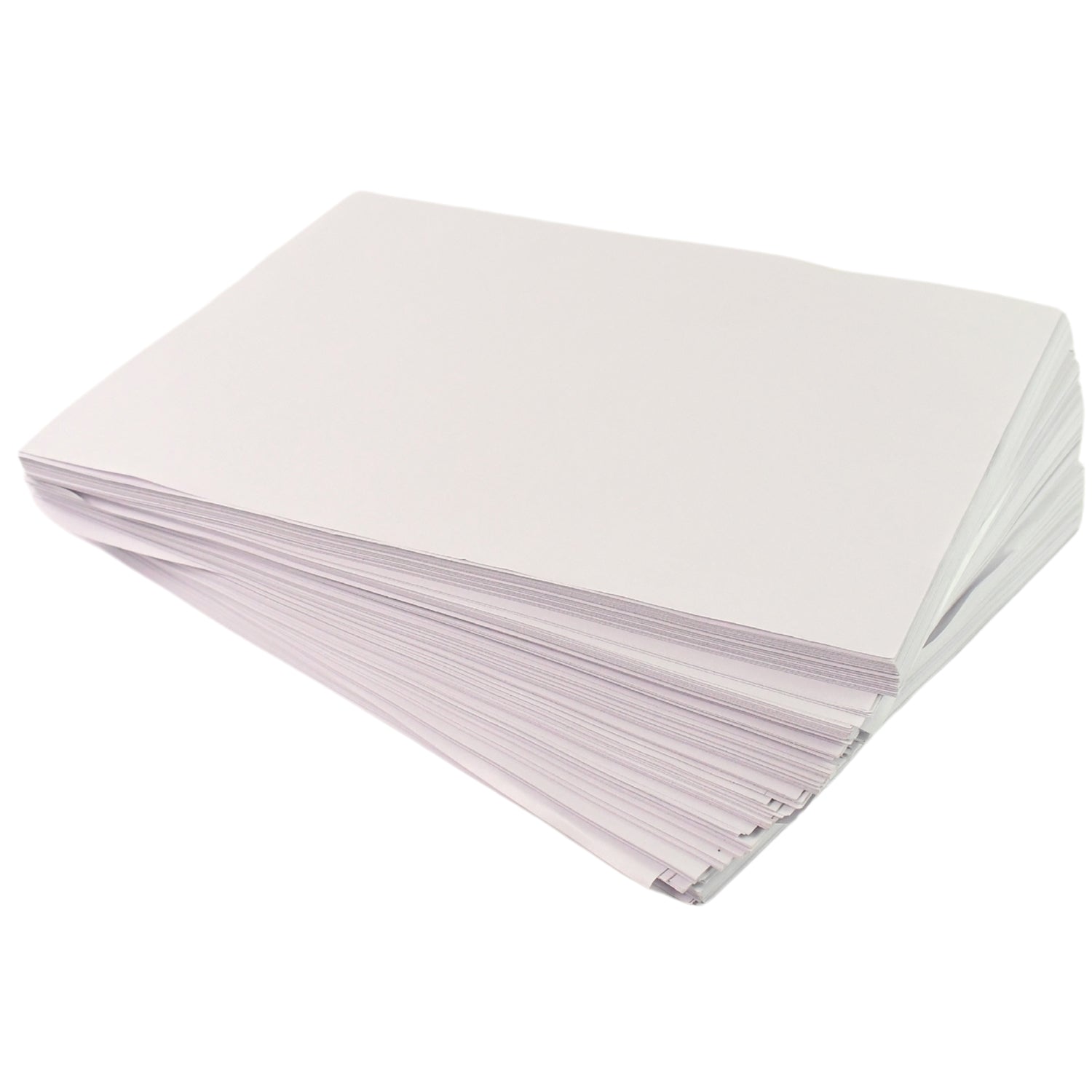 Glare-free A4 copier paper sheets stacked neatly