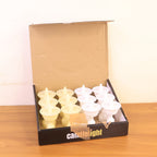 Individual water sensor LED diya with warm LED flame for spiritual use