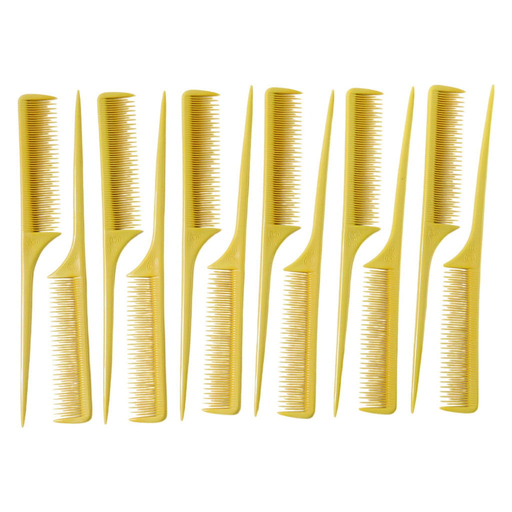 Hair partition comb set for salon professionals