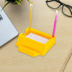 Wall mounted mobile phone and remote holder stand in use