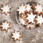 Close-up of a full flexible star silicone mold for crafting.